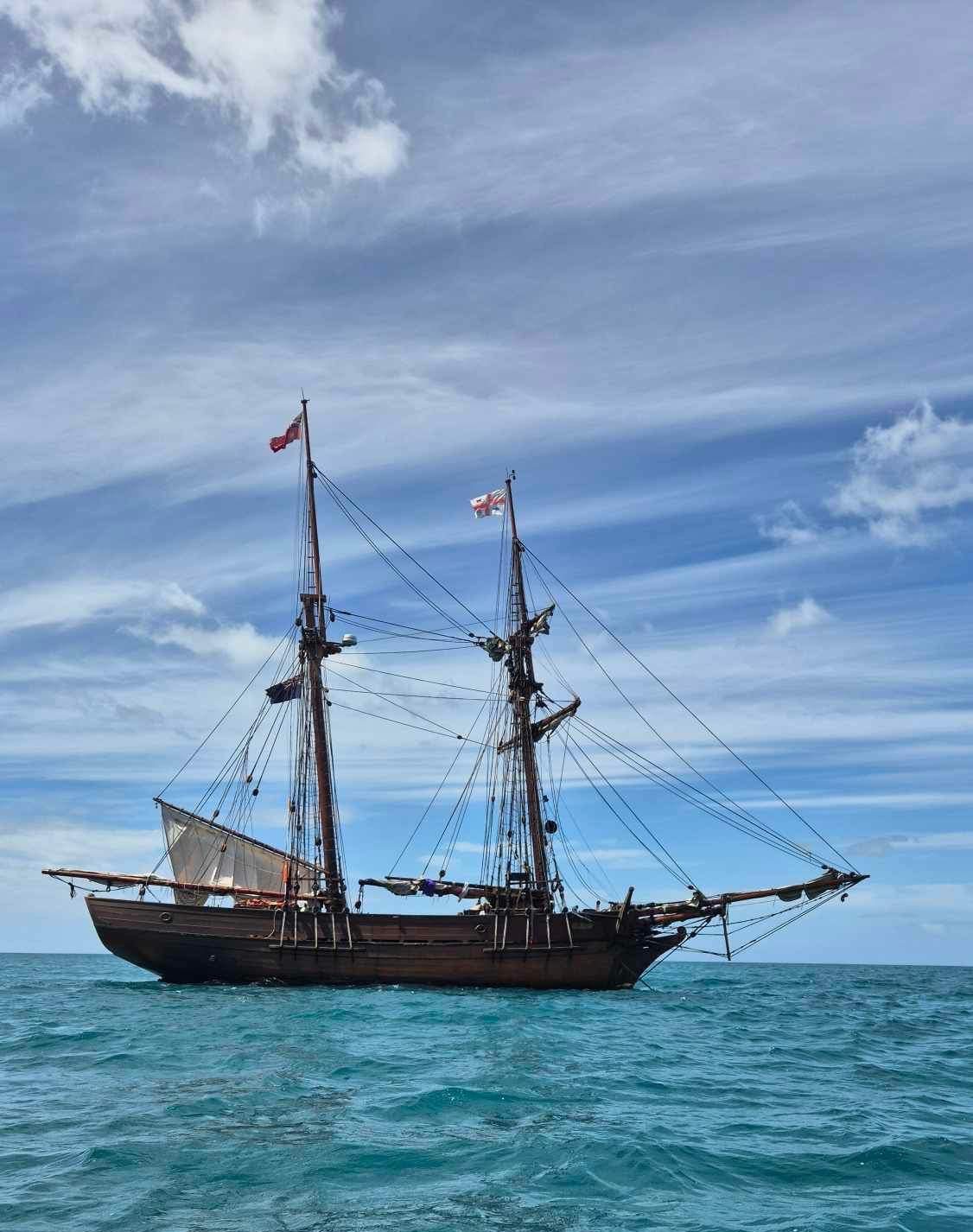Enterprize at sea